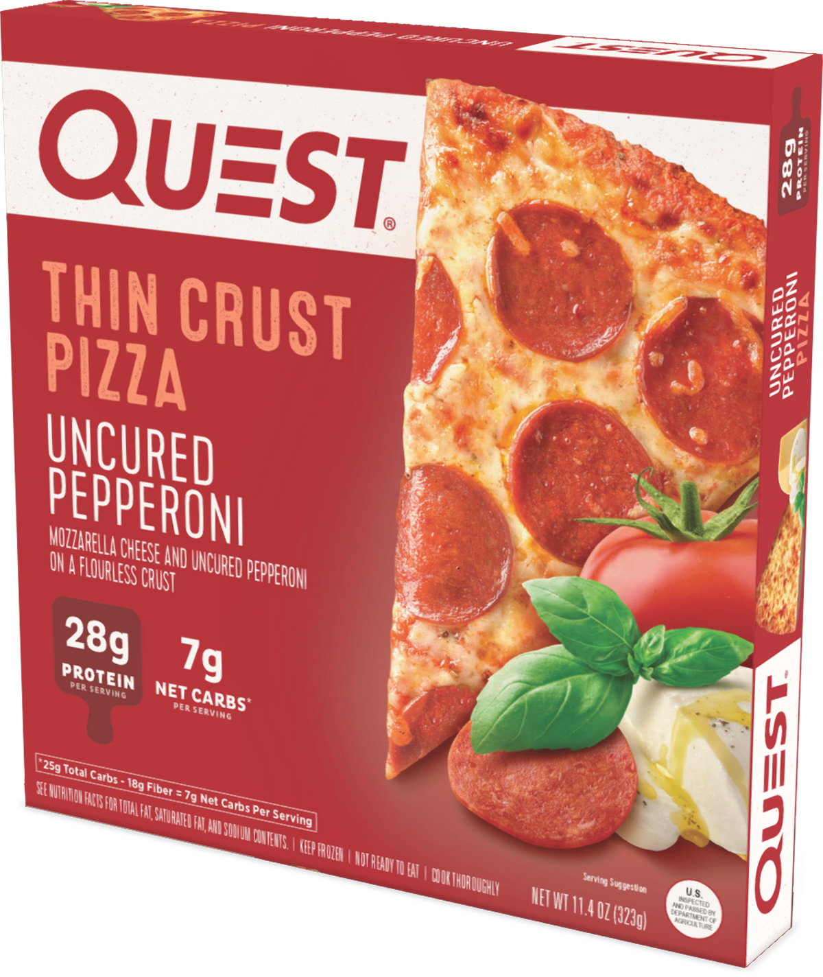 Uncured Pepperoni Pizza